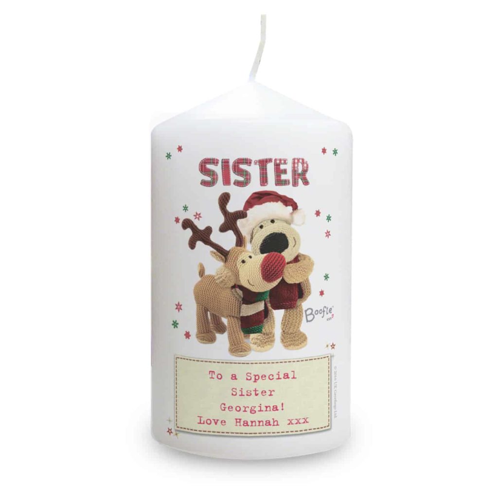 Boofle Christmas Reindeer Candle