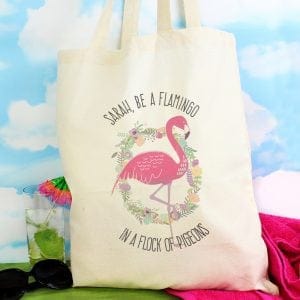 Flamingo Cotton Bag