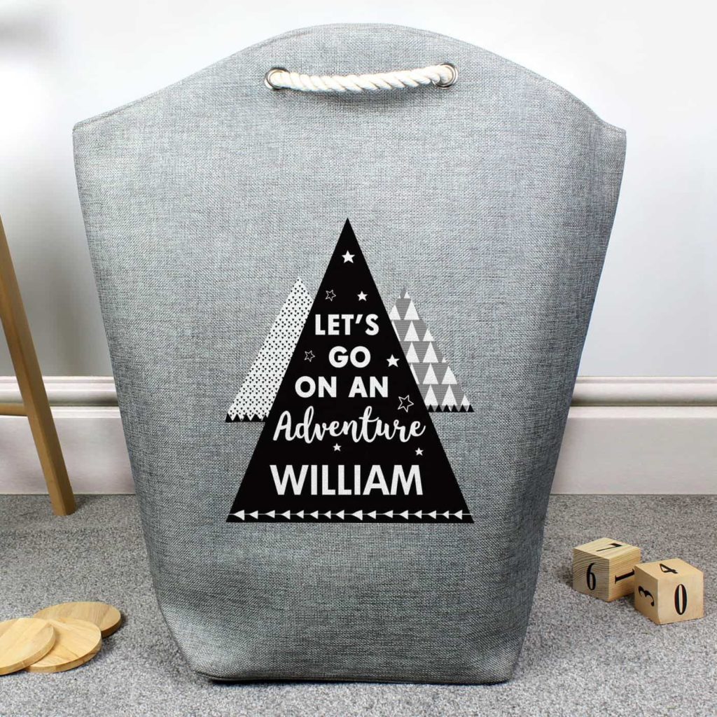Personalised 'Adventure Is Out There' Storage Bag