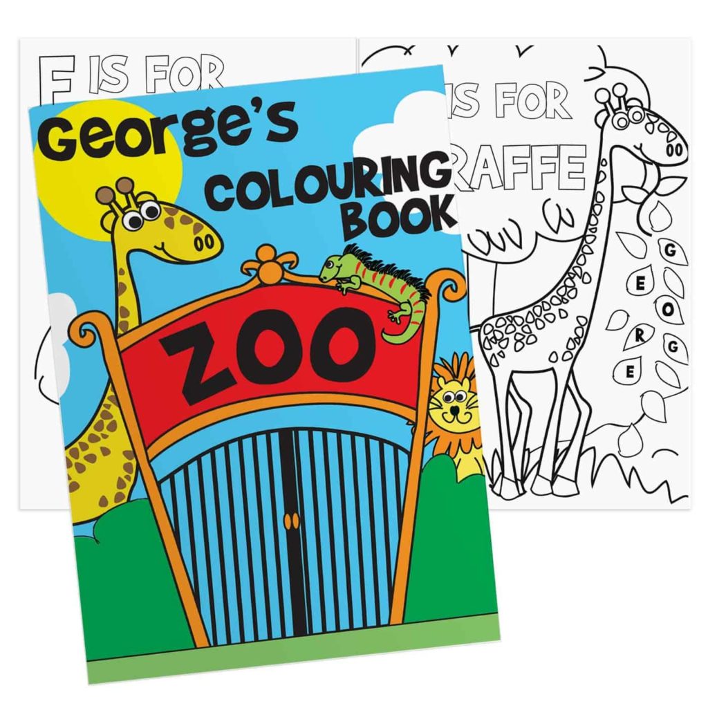 Zoo Colouring Book