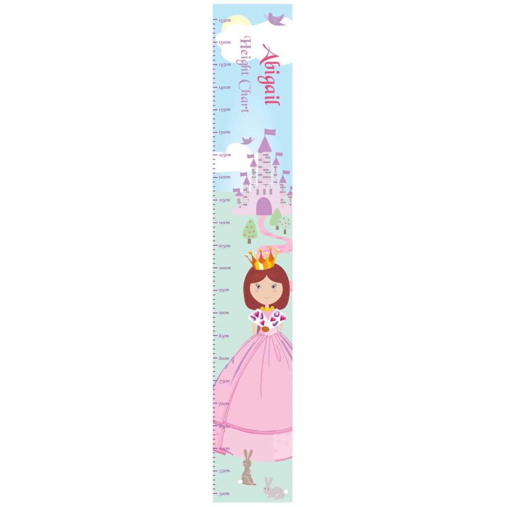 Fairy Tale Princess Height Chart