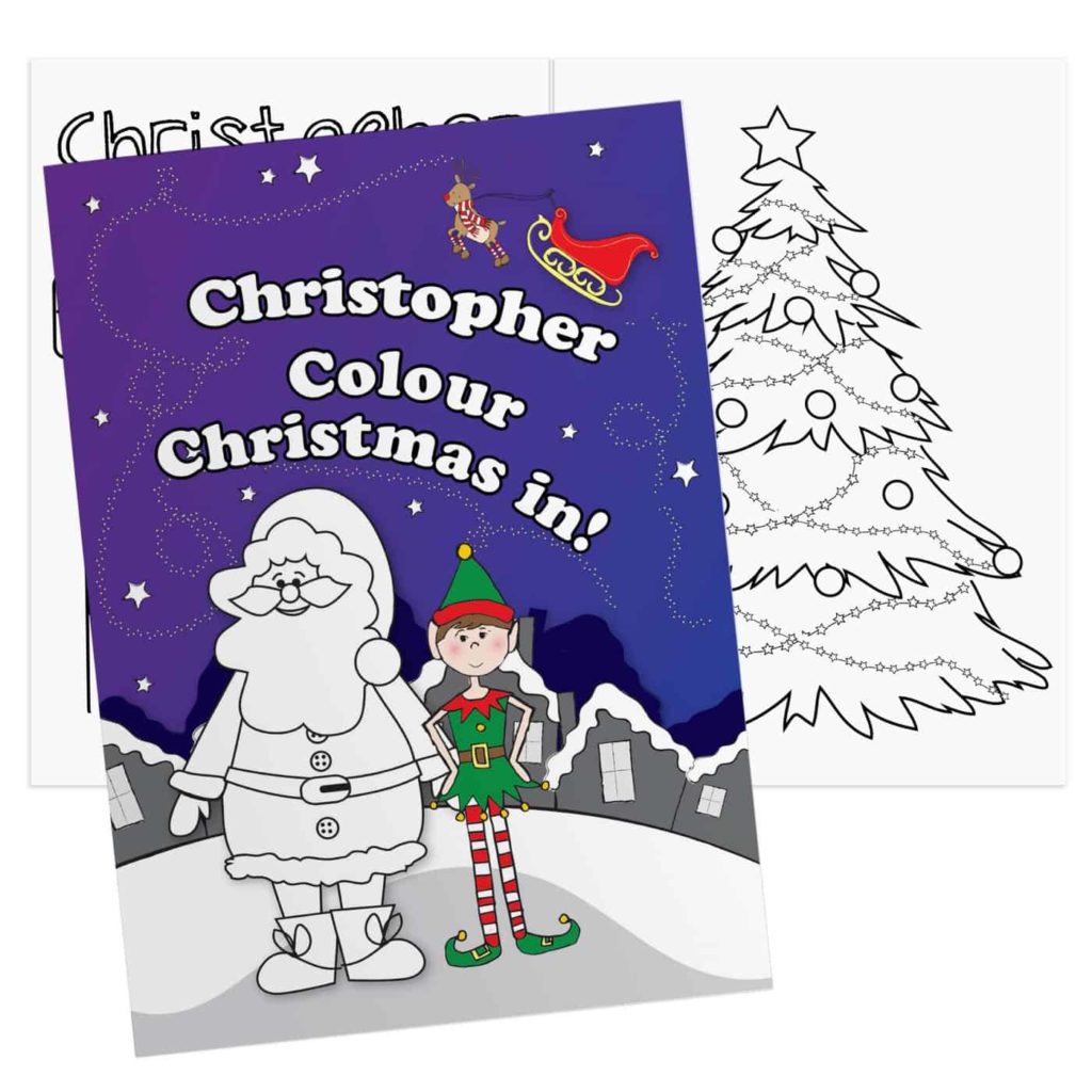 It's Christmas' Elf Colouring Book