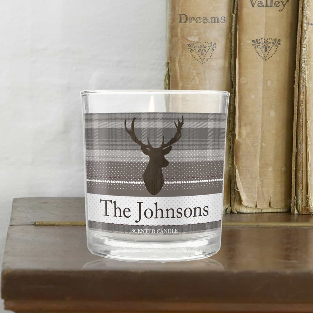 Highland Stag Scented Jar Candle