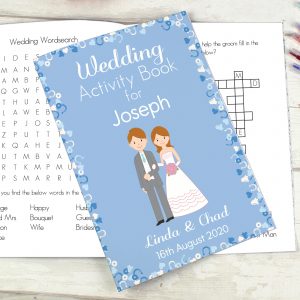 Wedding Activity Book for Boys