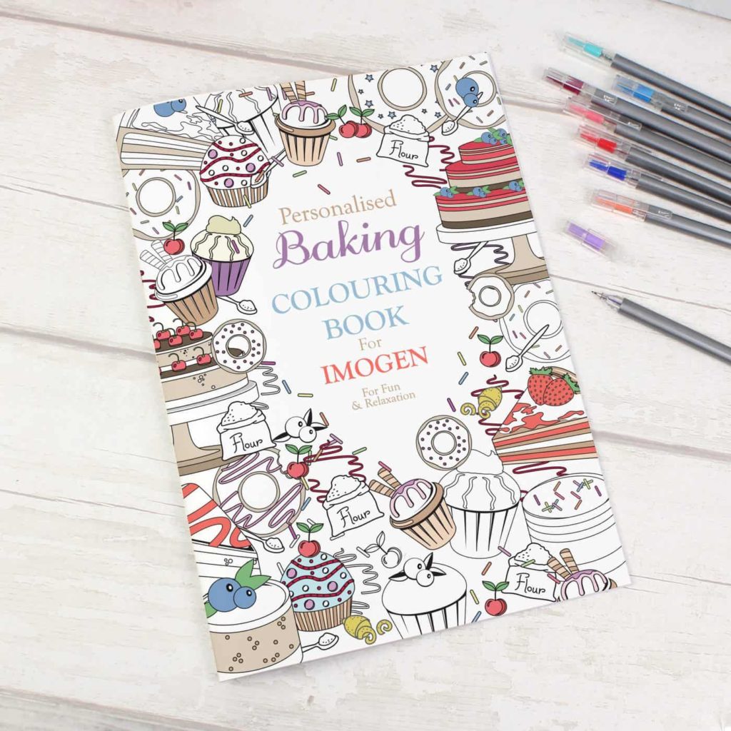 Baking Colouring Book