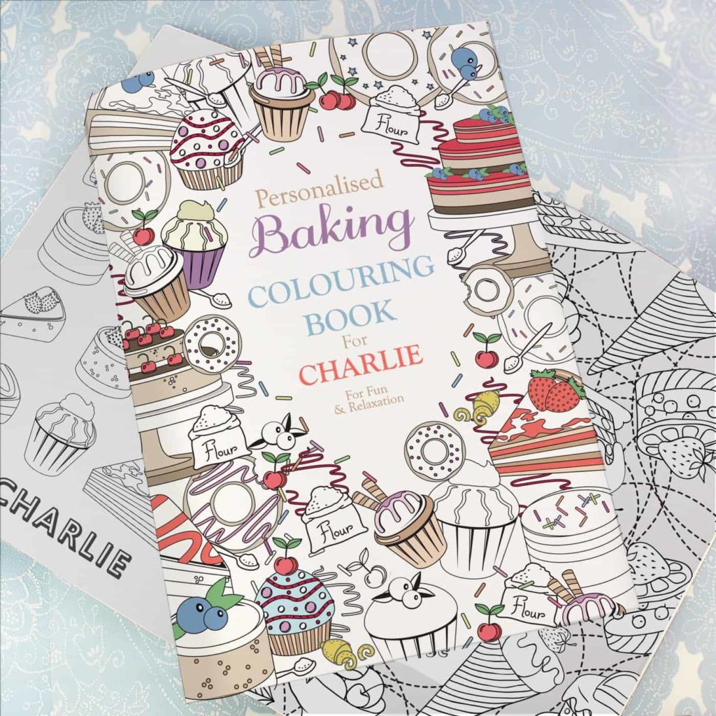 Baking Colouring Book