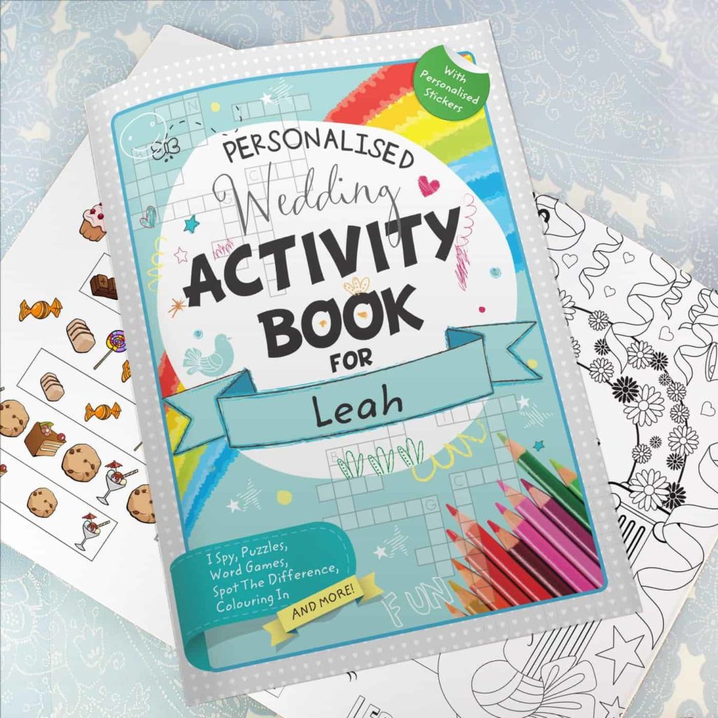 Wedding Activity Book with Stickers