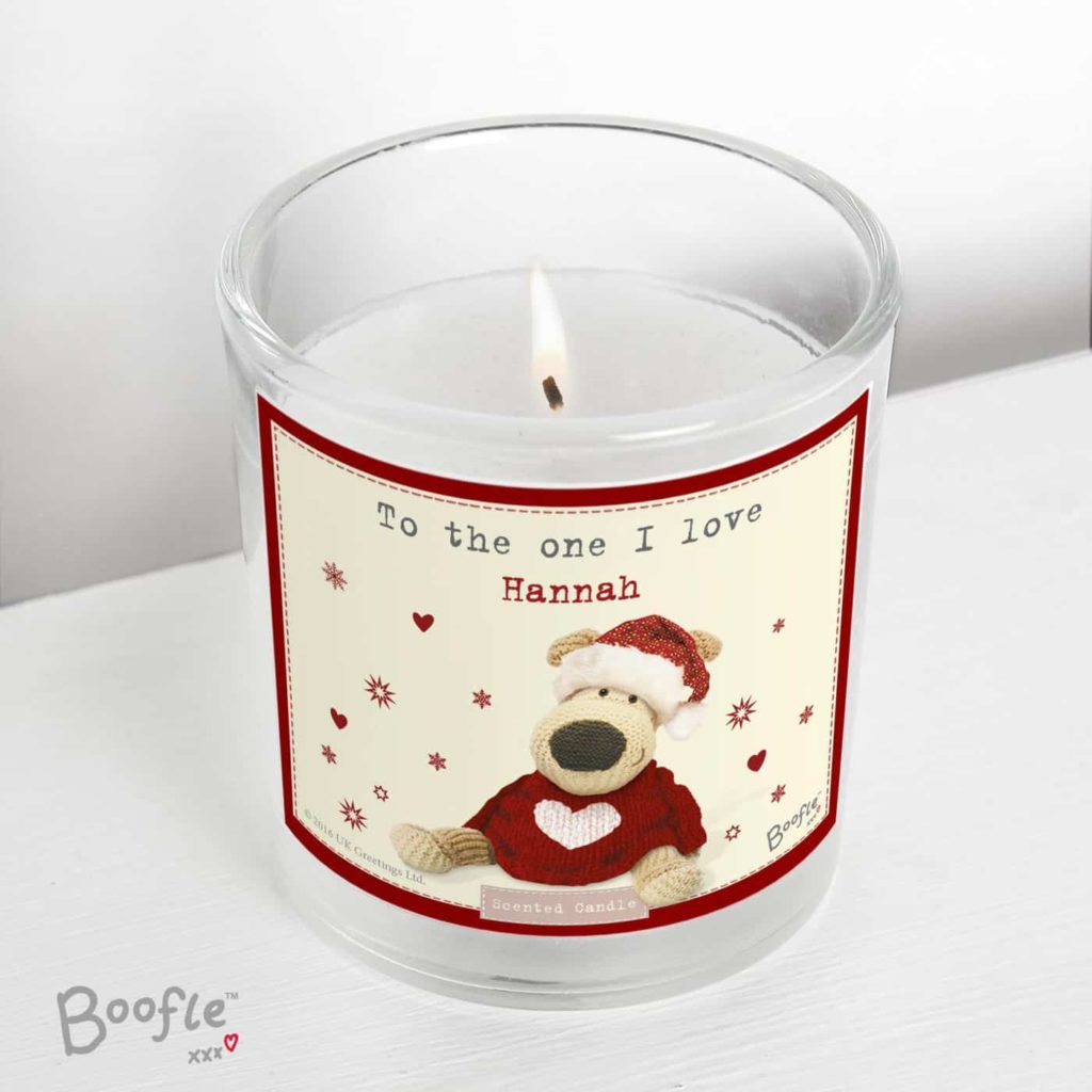 Boofle Christmas Love Scented Jar Candle
