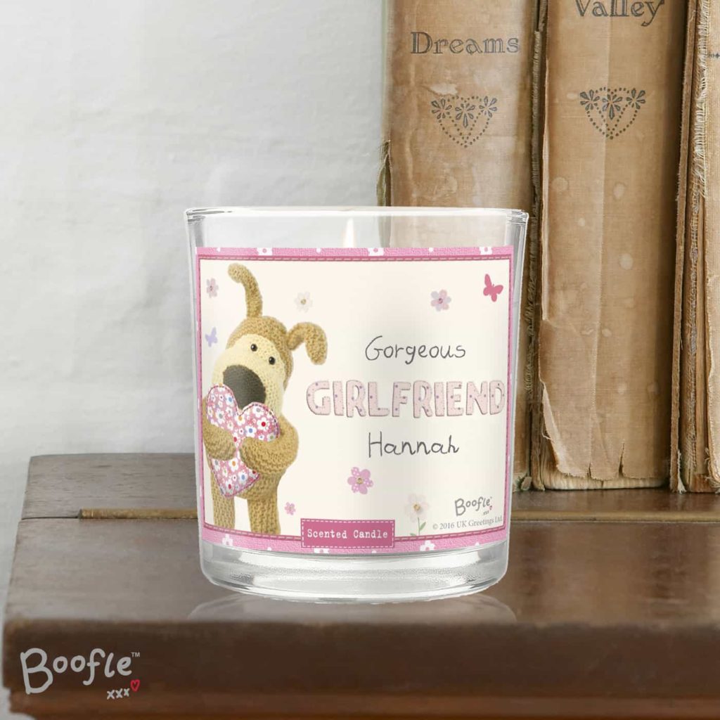 Boofle Flowers Scented Jar Candle