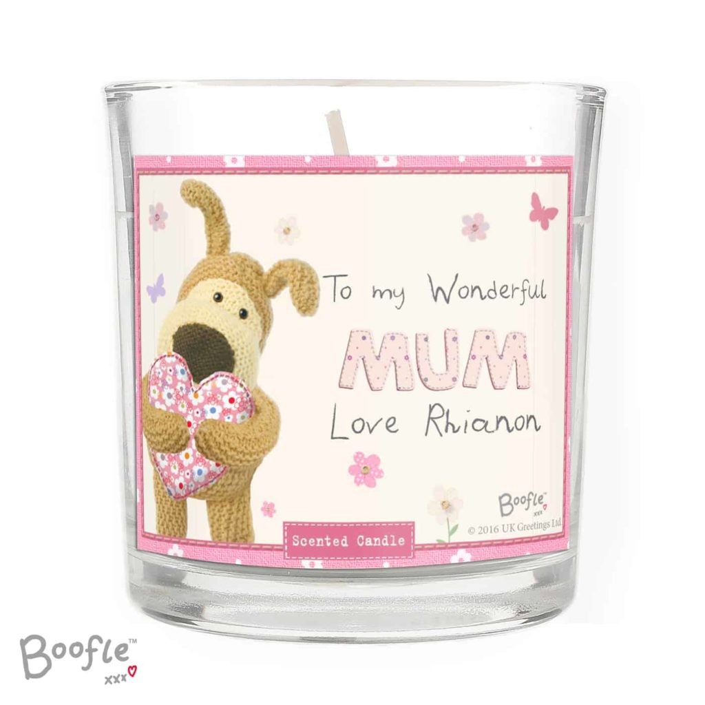 Boofle Flowers Scented Jar Candle
