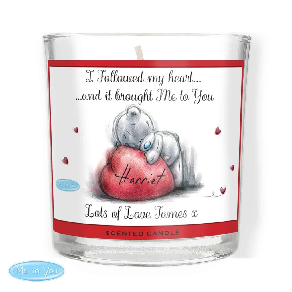Me To You Heart Scented Jar Candle