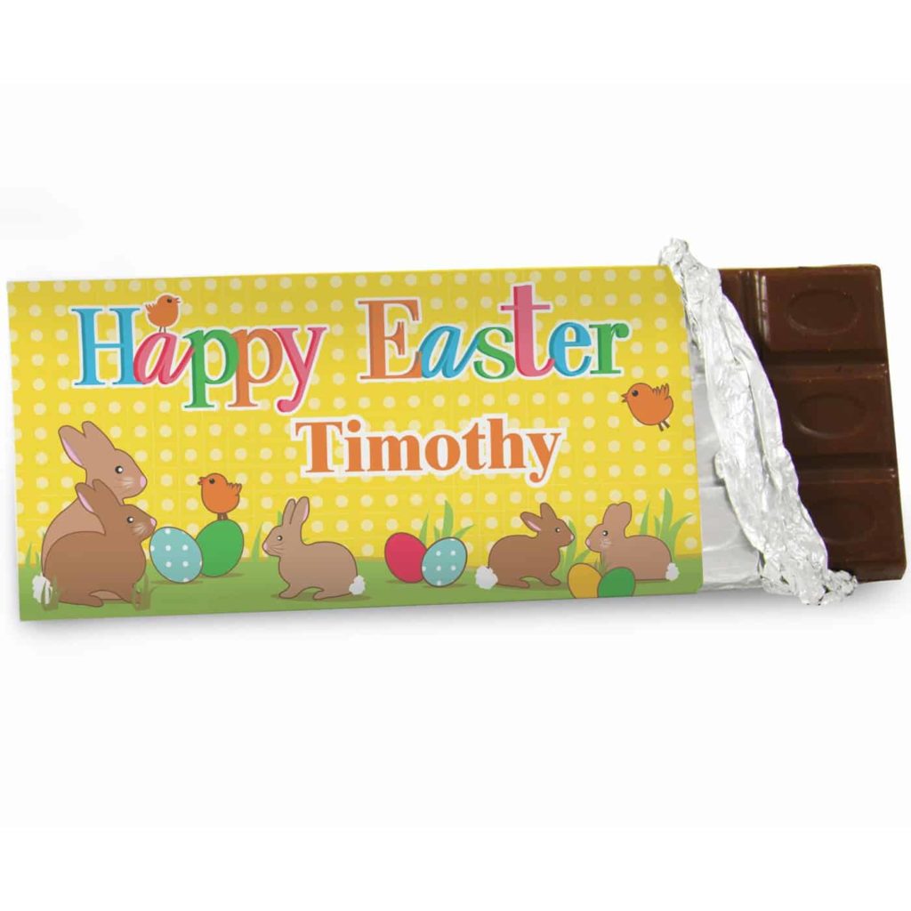 Easter Bunny Milk Chocolate Bar