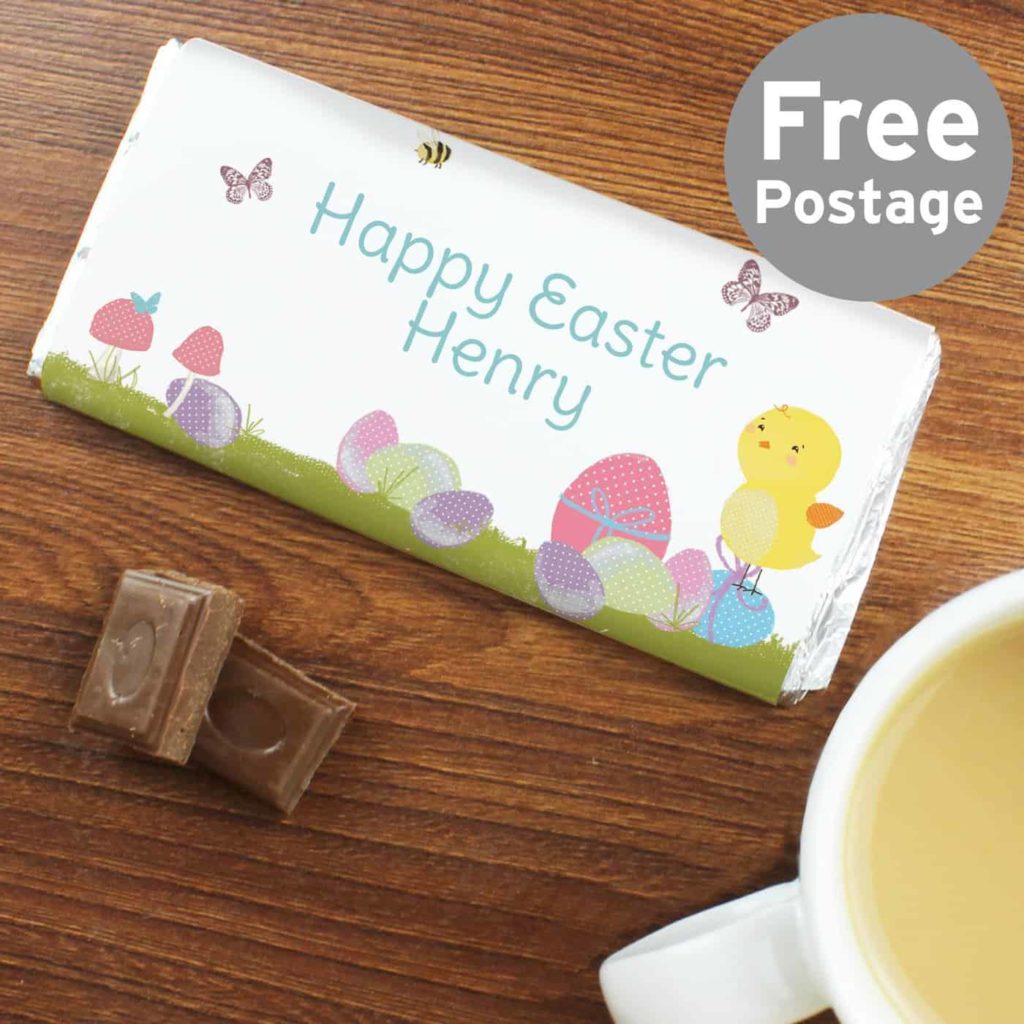 Easter Meadow Chick Milk Chocolate Bar
