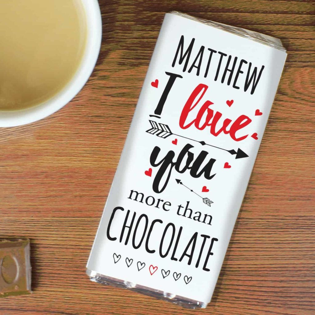 I Love You More Than... Chocolate Bar