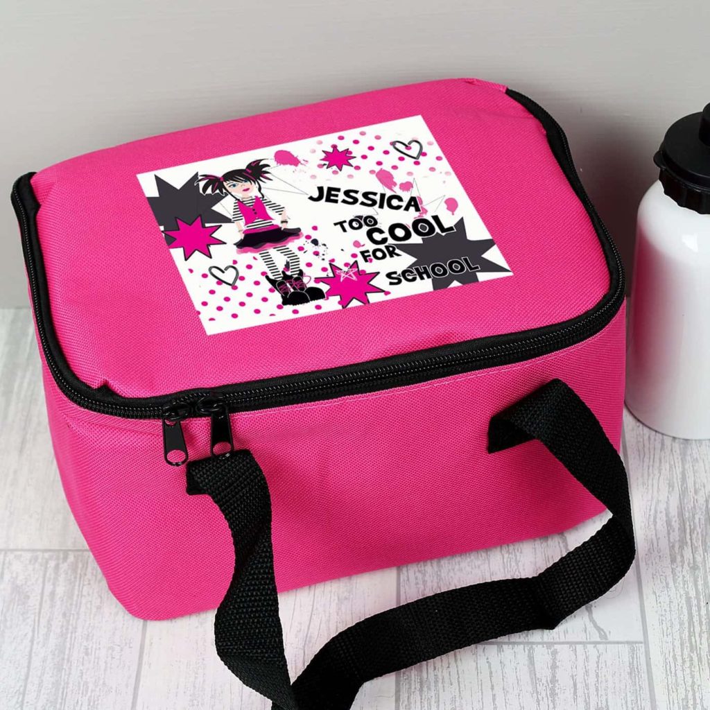 Too Cool Girl Lunch Bag