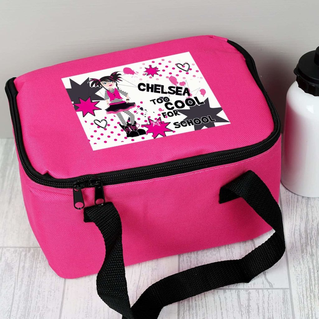 Too Cool Girl Lunch Bag