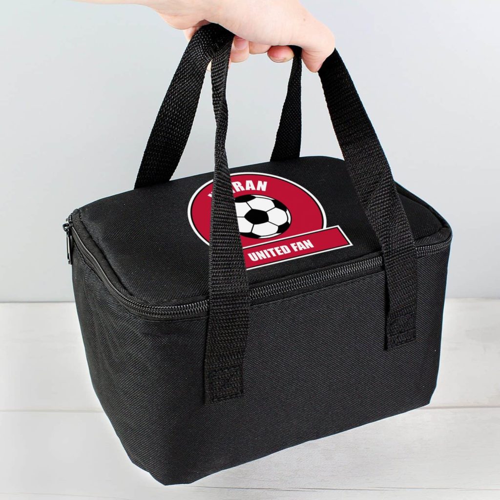 Red Football Fan Lunch Bag
