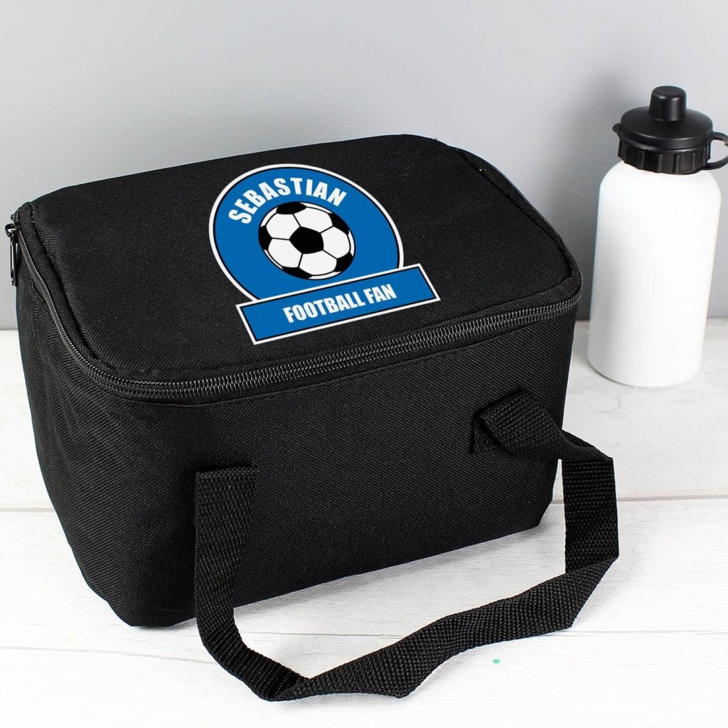 Dark Blue Football Fan Lunch Bag