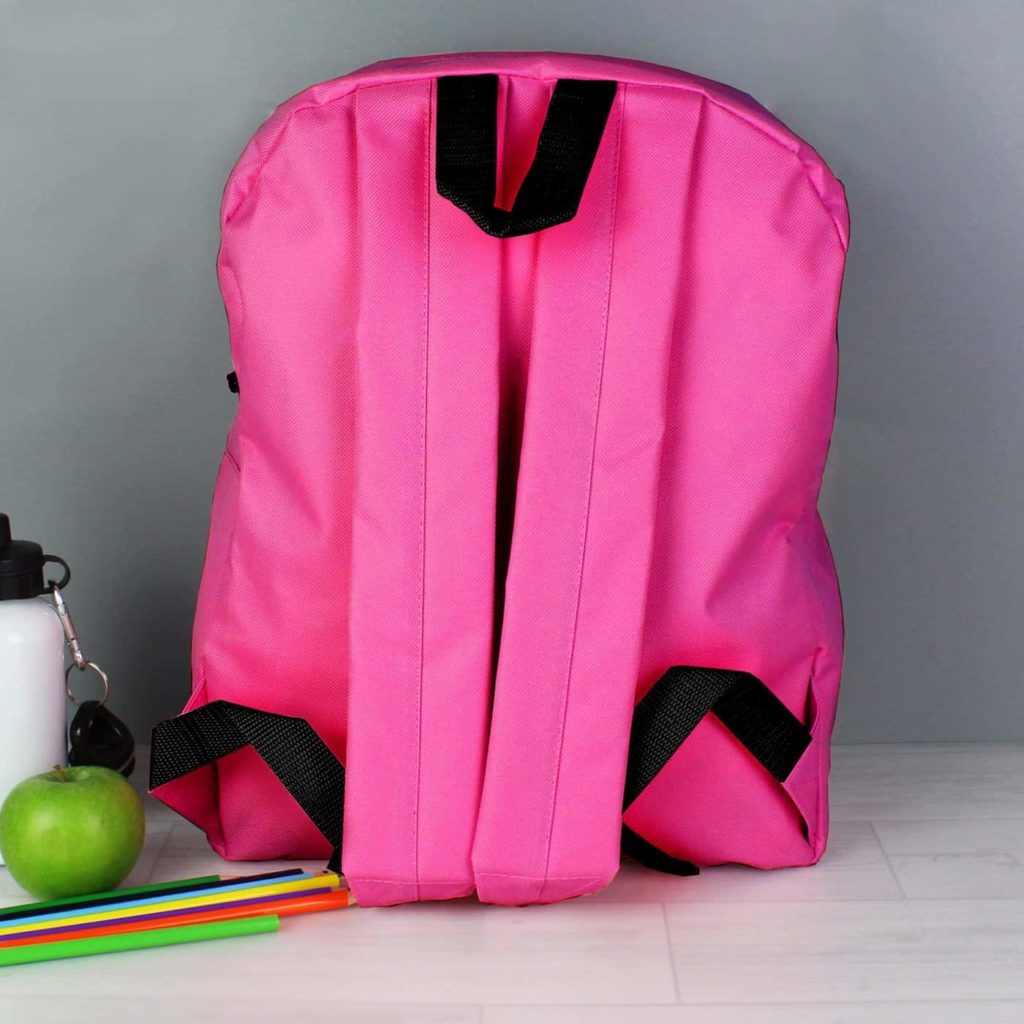 Star Name Pink Backpack