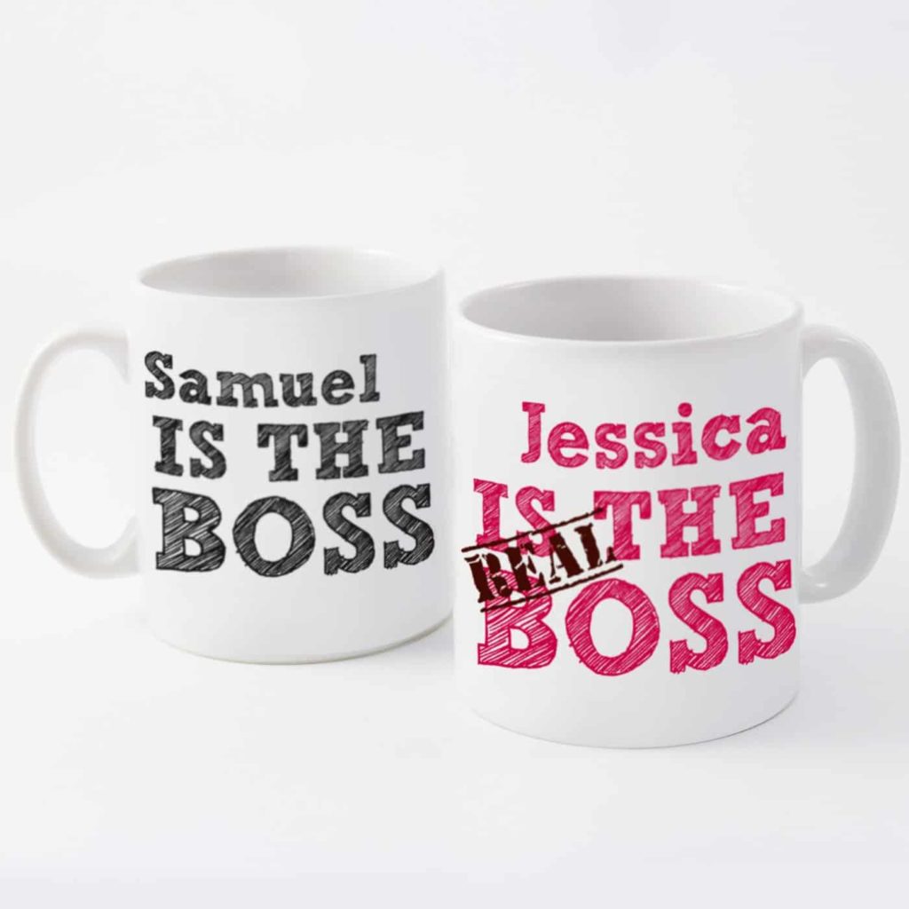 The Real Boss Mug Set