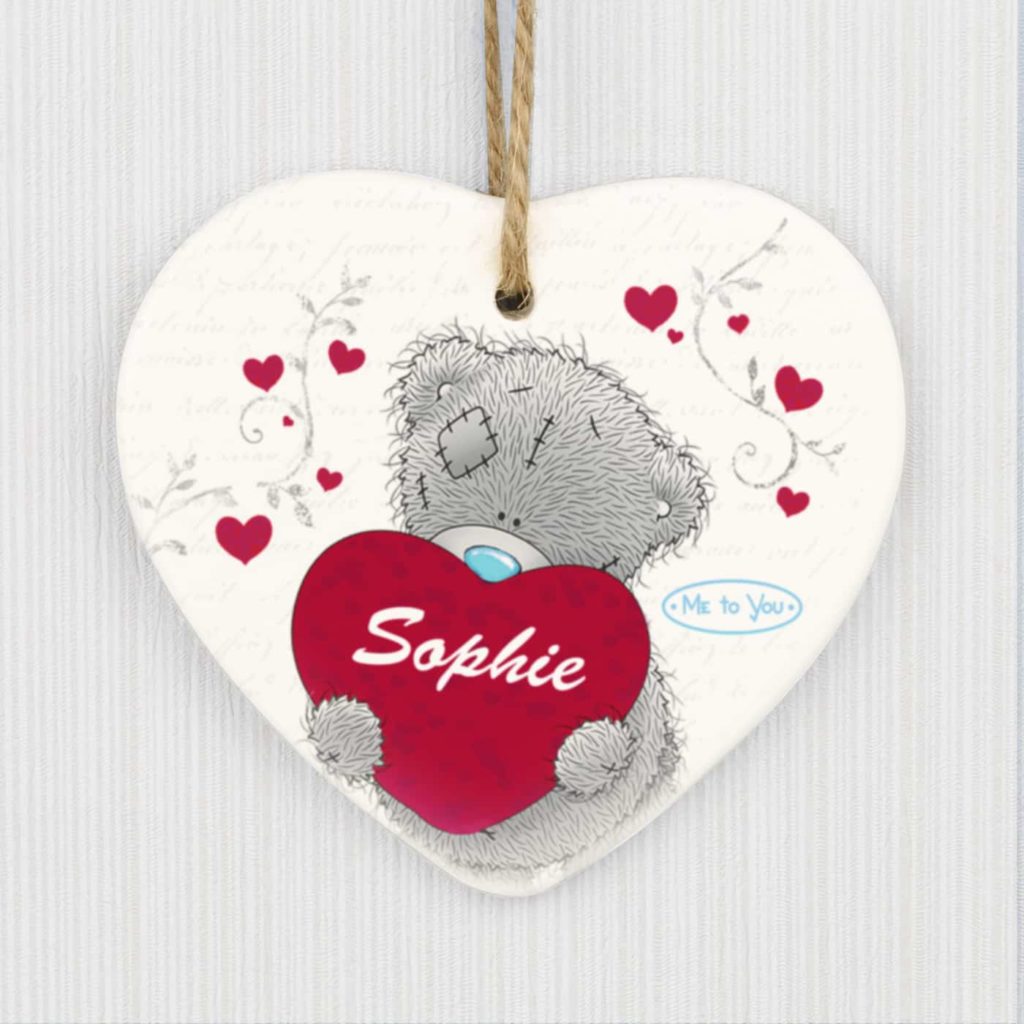 Me to You Big Heart Ceramic Heart Decoration