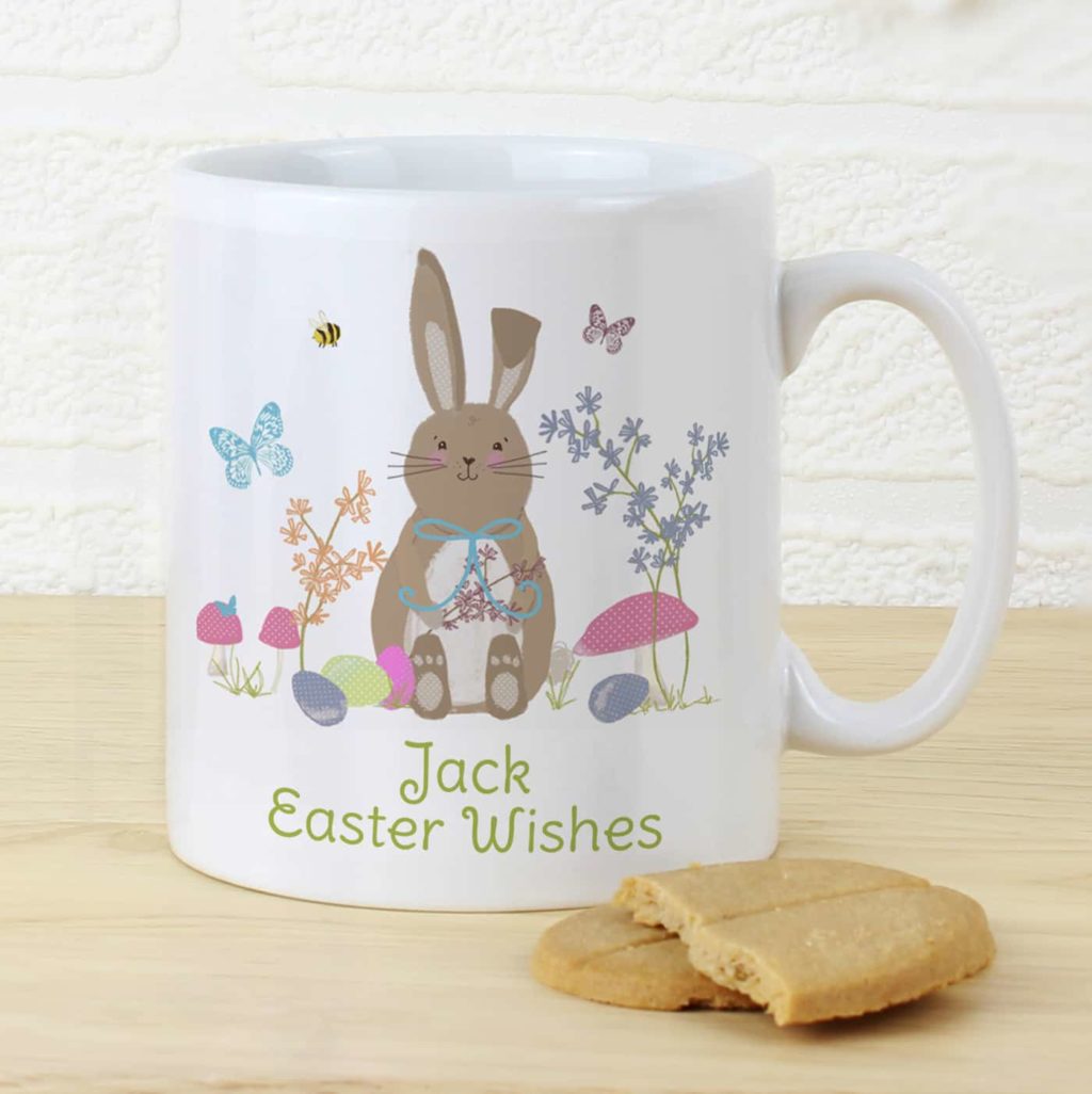 Easter Meadow Bunny Mug