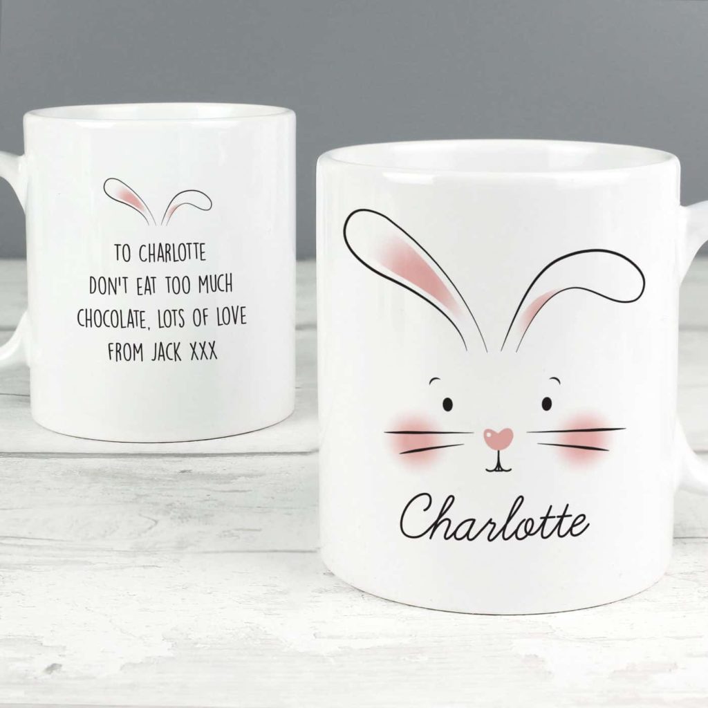 Bunny Features Mug
