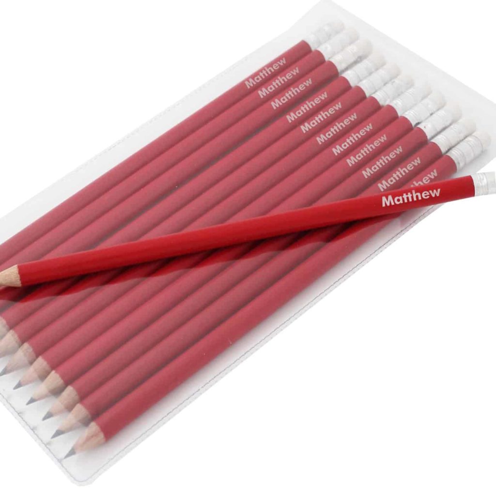 Name Only Red Pencils