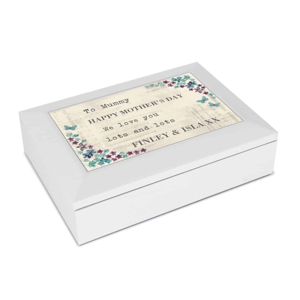 Forget me not Jewellery Box