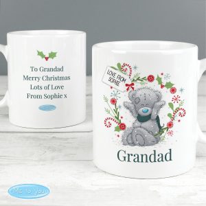Personalised Me to You 'For, Grandad, Dad' Christmas Mug