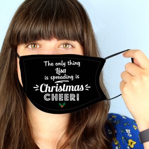 Personalised Spreading Christmas Cheer Face Covering
