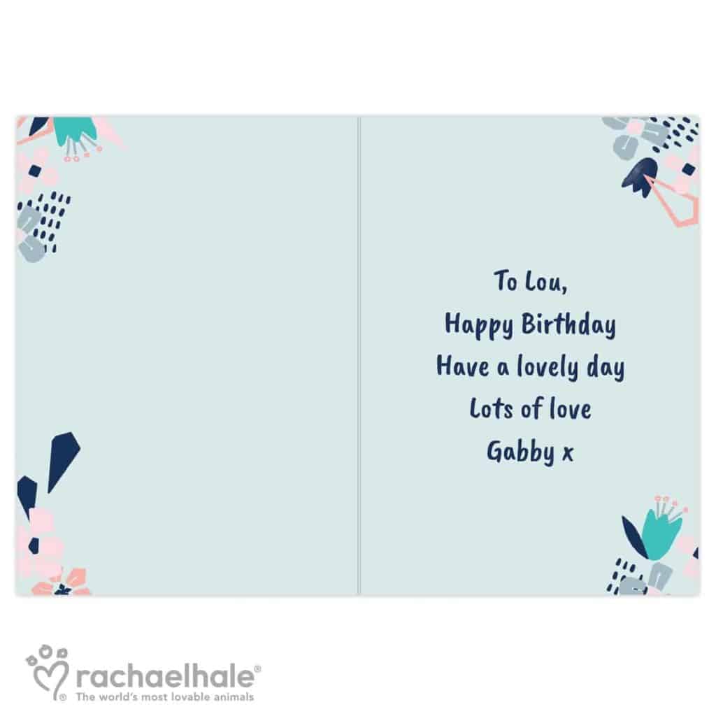 Personalised Rachael Hale 'I Had Fun Once' Birthday Cat Card