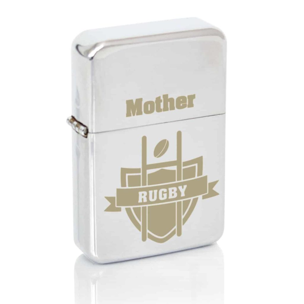 Personalised Rugby Lighter