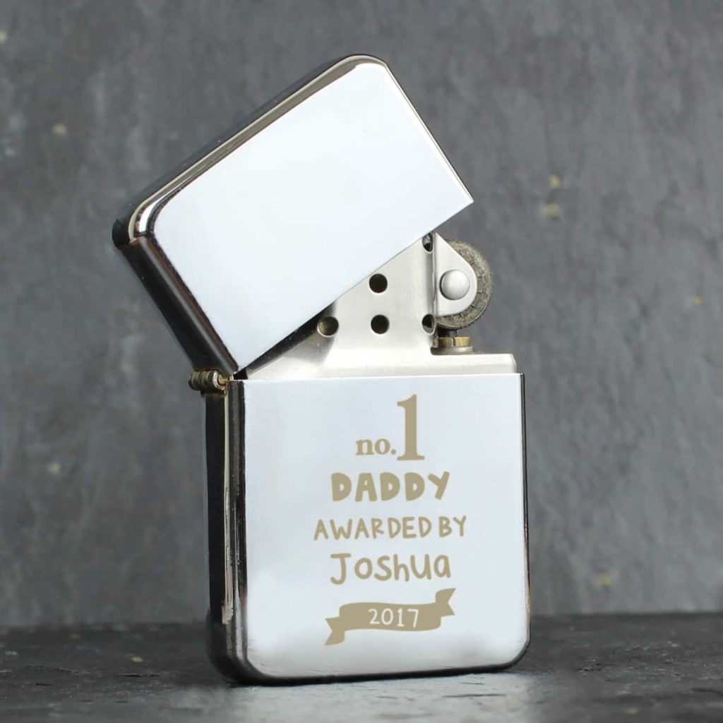 Personalised no.1 Awarded By Silver Lighter