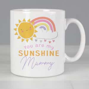 Personalised You Are My Sunshine Mug