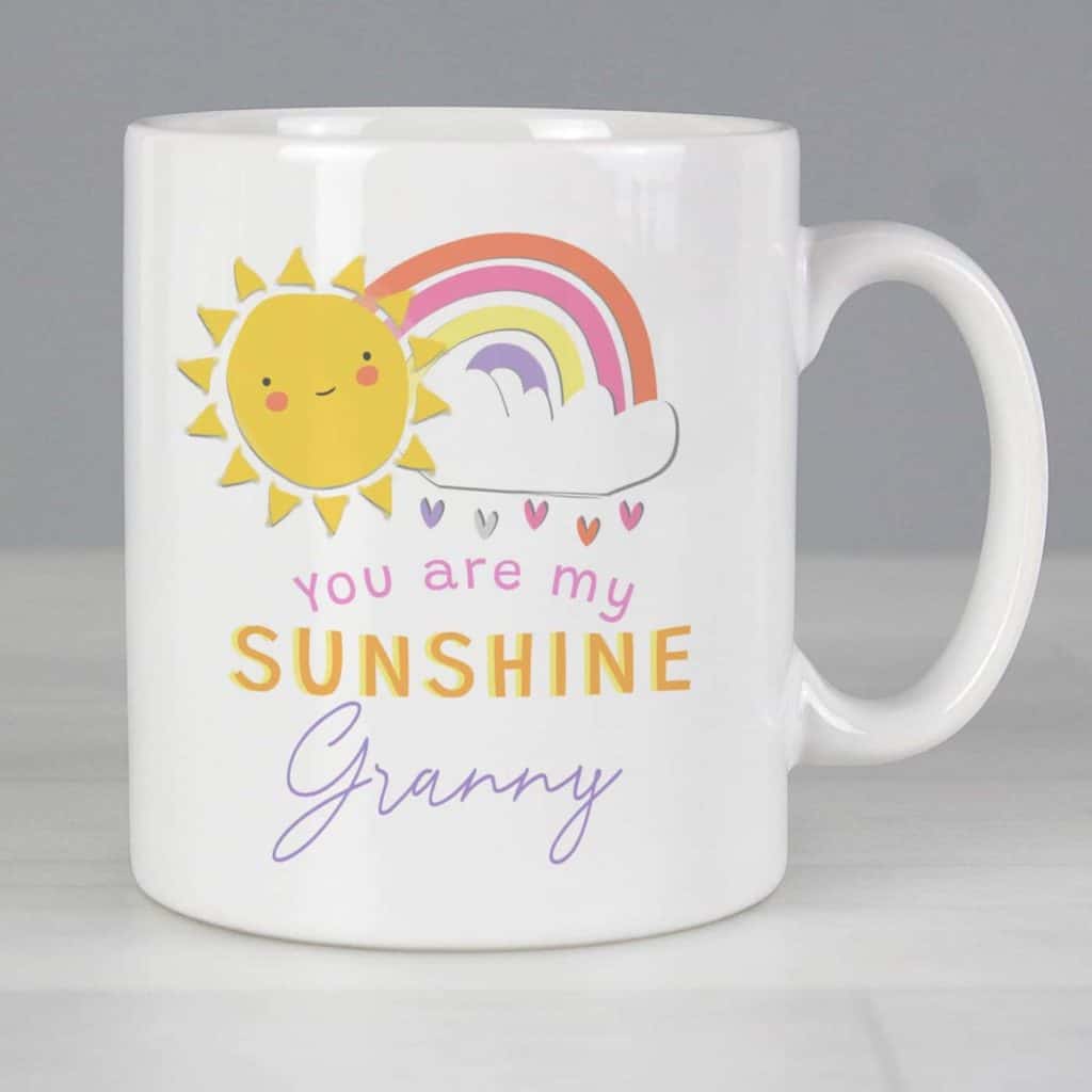 Personalised You Are My Sunshine Mug