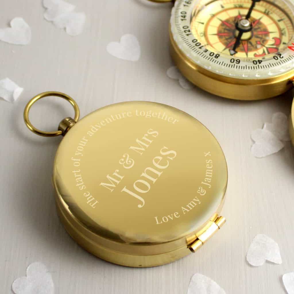 Personalised Wedding Compass
