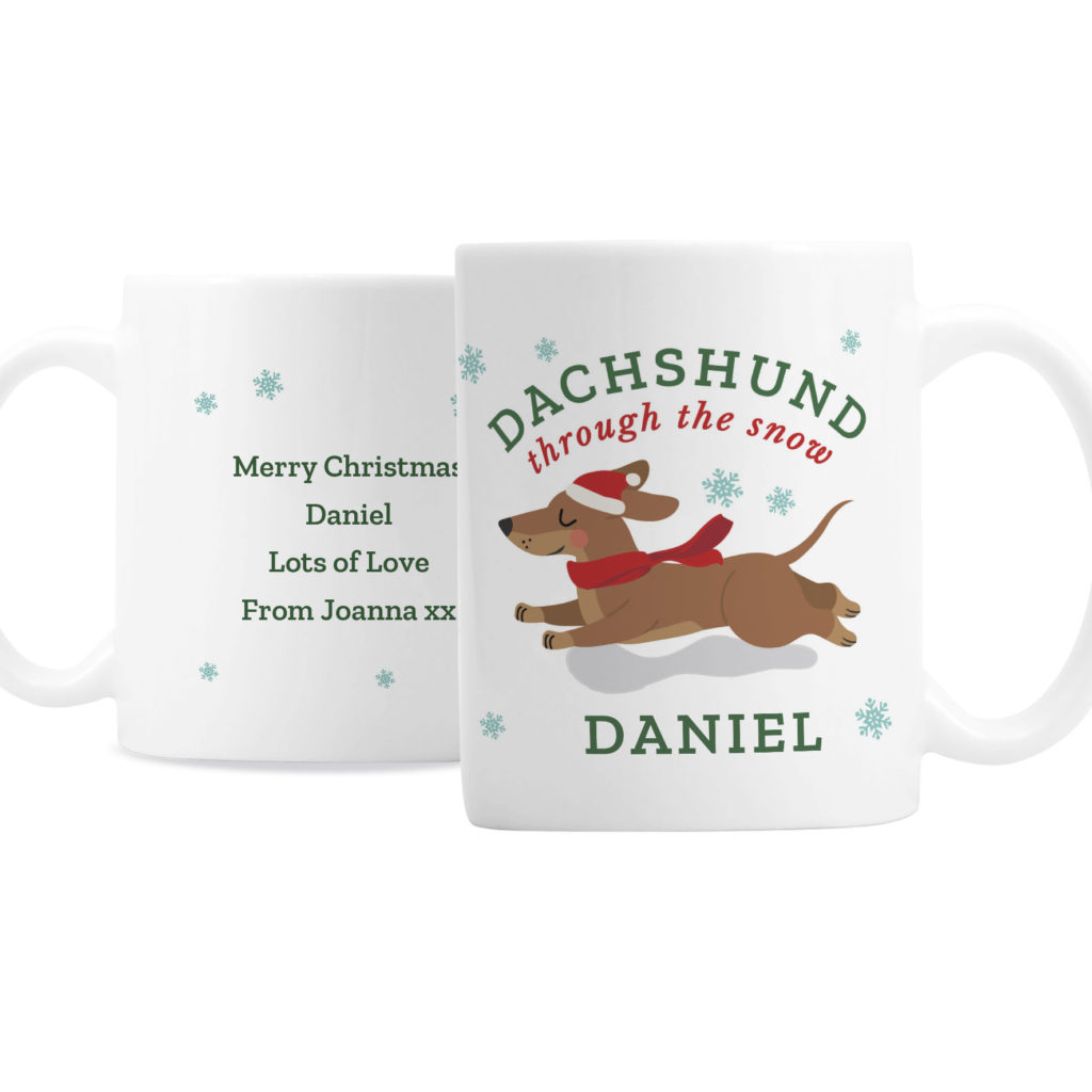 Personalised Dachshund Through... Mug