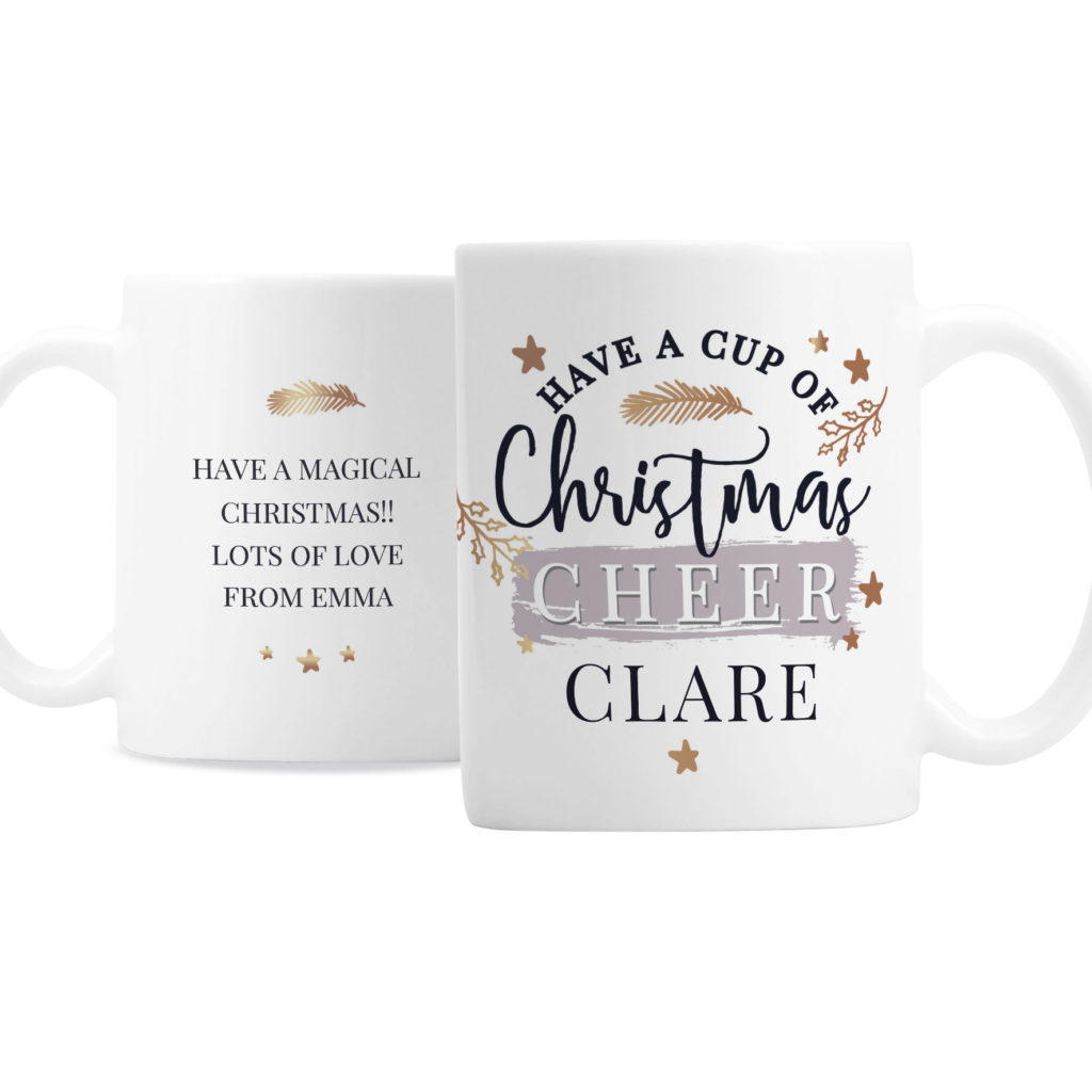 Personalised Cup of Cheer Mug