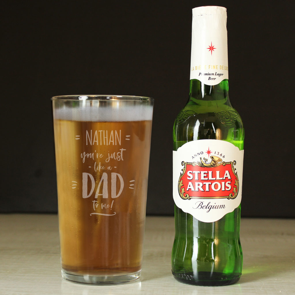 Just Like A Dad To Me Lager Gift Set