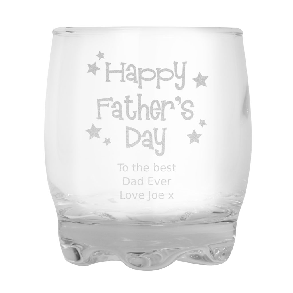 Happy Fathers Day Stars Stern Tumbler